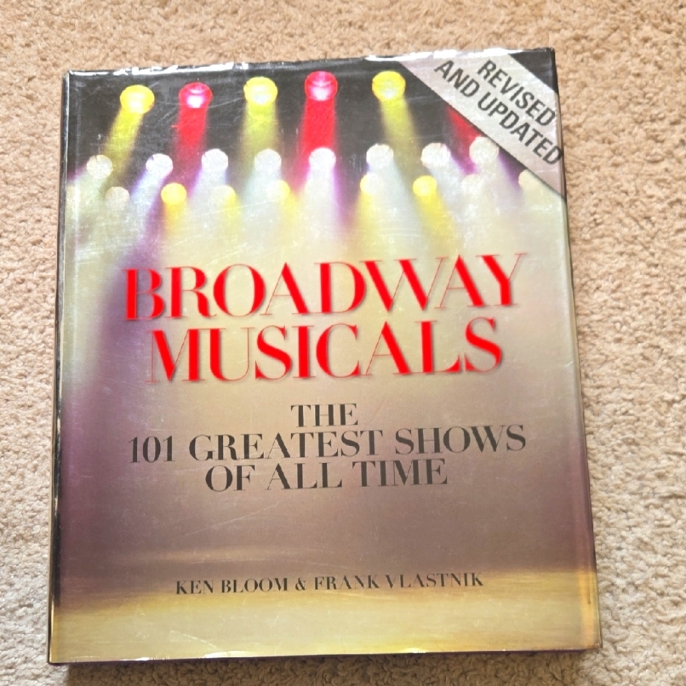 Broadway Musicals Coffee Table Book | 101 Greatest Shows